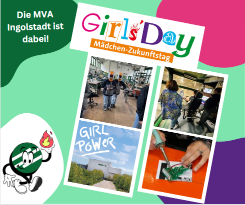 Die MVA Ingolstadt ist dabei - jetzt anmelden zum Girls'day 2024